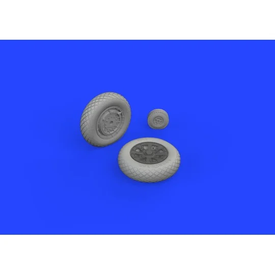 F4U wheels 1/48 MAGIC FACTORY - Eduard Accessories 648985