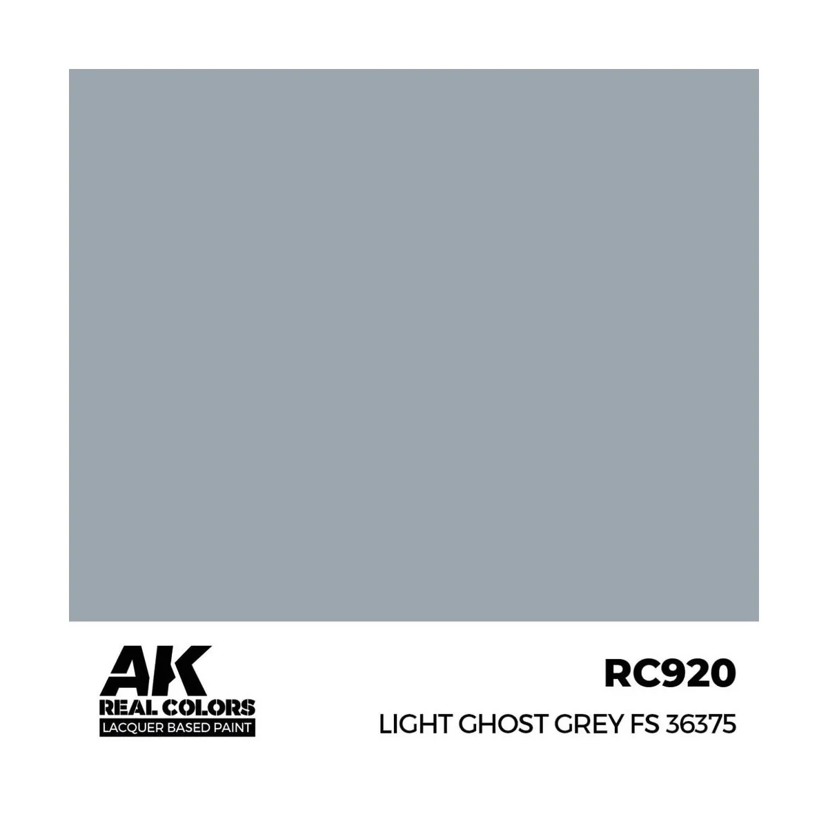 Real Colors: Light Ghost Grey FS 36375 17 ml. - AK Interactive RC920