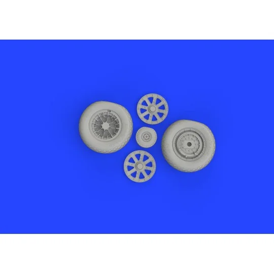 F4U wheels 1/48 MAGIC FACTORY - Eduard Accessories 648985