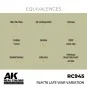 Real Colors: RLM 76 Late War Variation 17 ml. - AK Interactive RC945