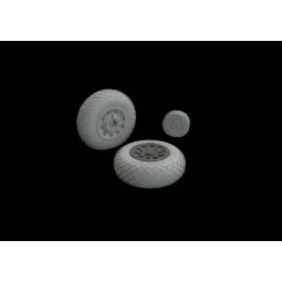 P-51B/C wheels diamond tread 2 EDUARD, 1/48 - Eduard Accessories 64...