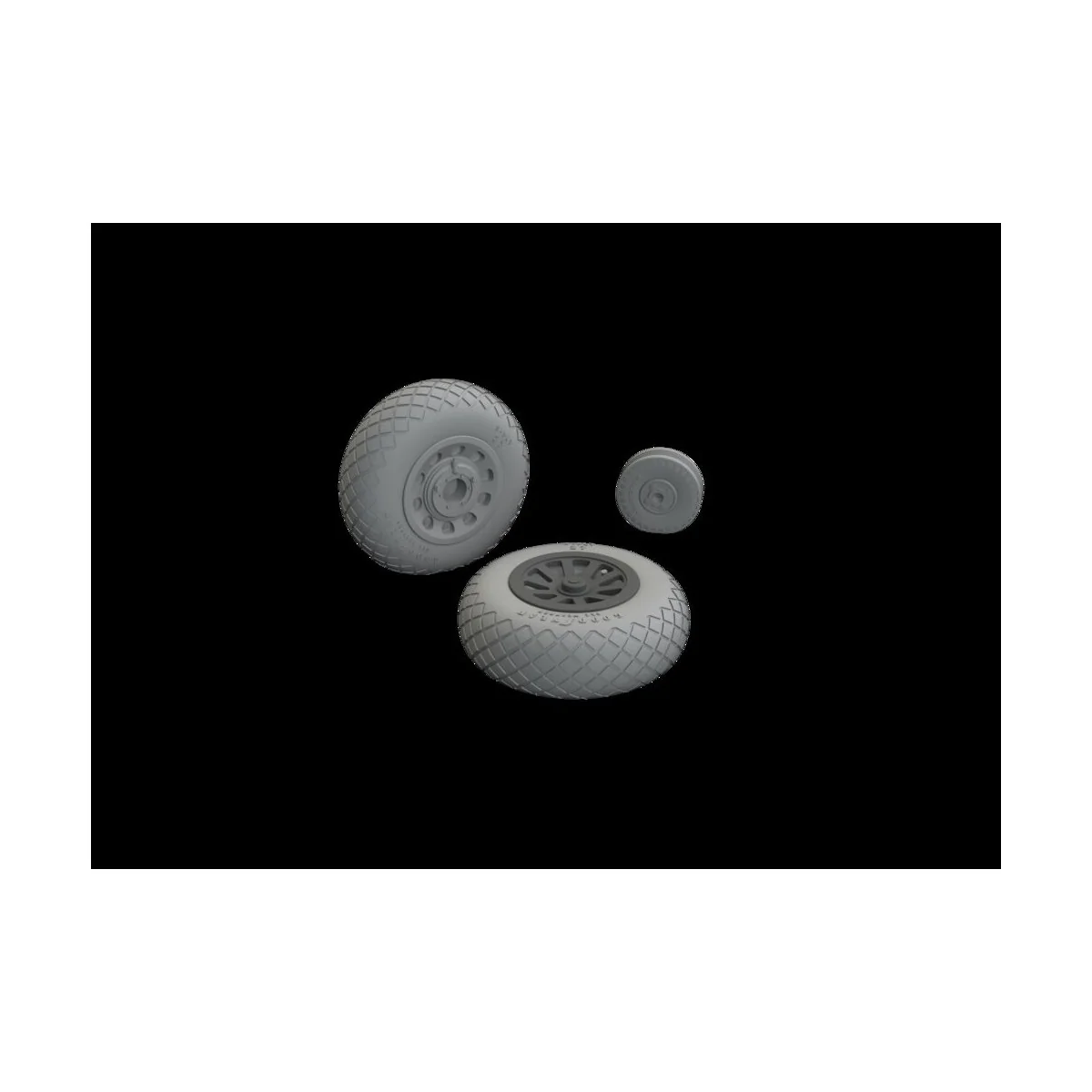 P-51B/C wheels diamond tread 2 EDUARD, 1/48 - Eduard Accessories 64...