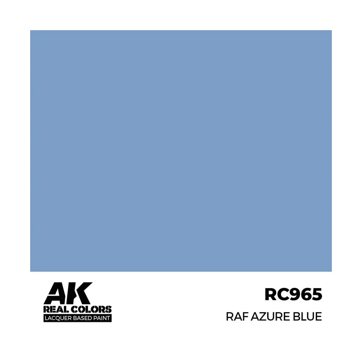Real Colors: RAF Azure Blue 17 ml. - AK Interactive RC965