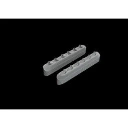 P-51B/C exhaust stacks w/fairing EDUARD - Eduard Accessories 648993