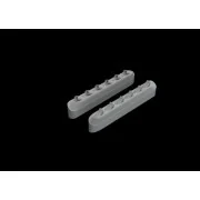 P-51B/C exhaust stacks w/fairing EDUARD, 1/48 - Eduard Accessories ...