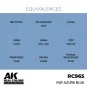 Real Colors: RAF Azure Blue 17 ml. - AK Interactive RC965