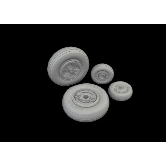 Gannet wheels AIRFIX, 1/48 - Eduard Accessories 648996