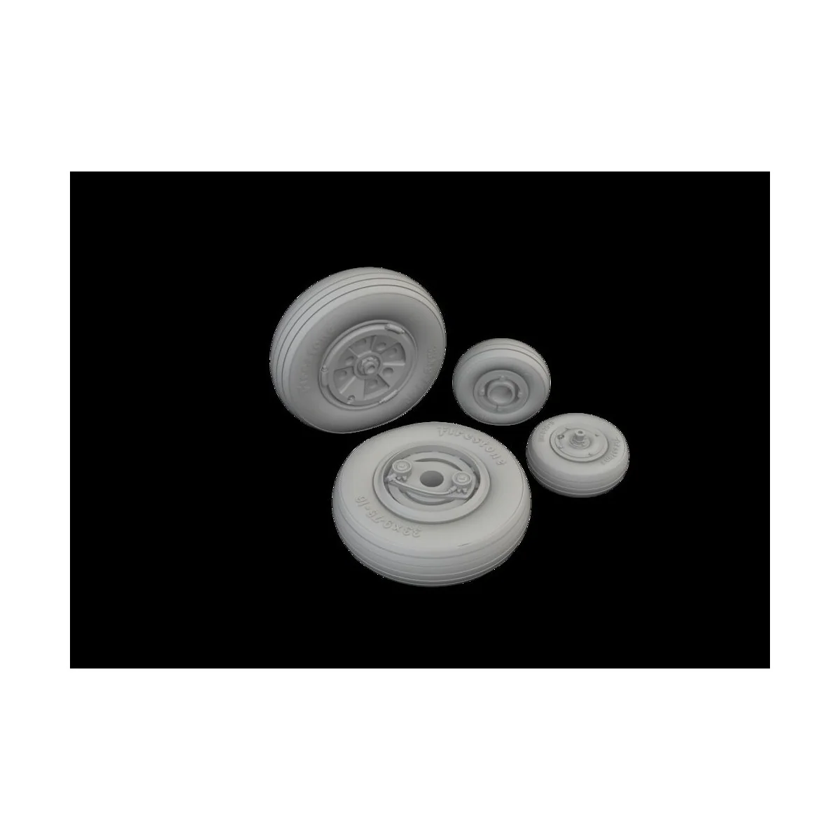 Gannet wheels AIRFIX, 1/48 - Eduard Accessories 648996