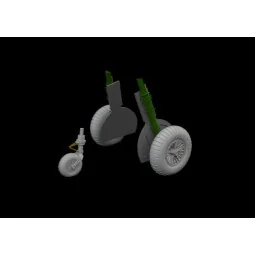 Bf 108 wheels spoked EDUARD - Eduard Accessories 648998