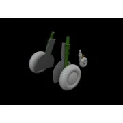 Bf 108 wheels EDUARD - Eduard Accessories 648999