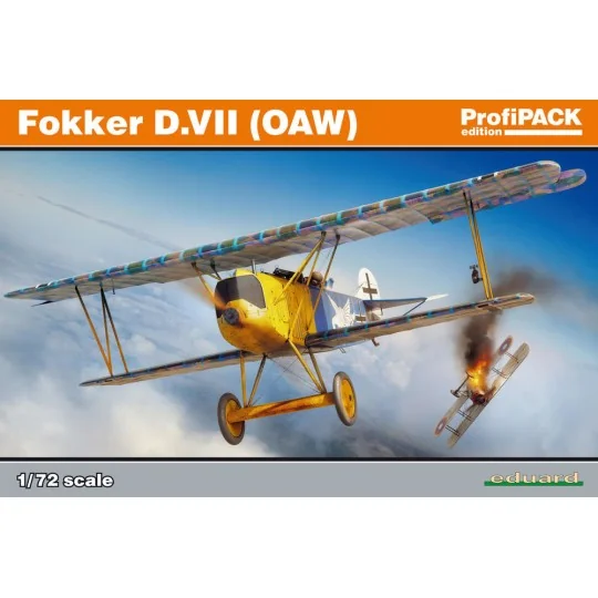 Fokker D.VII (OAW), Profipack, 1/72 - Eduard Plastic Kits 70131 Fokker D.VII (OAW), Profipack, 1/72 - Eduard Plastic Kits 70131