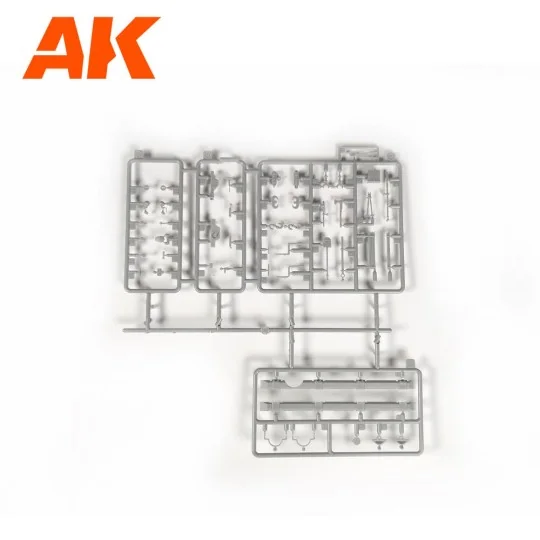 PZ.KPFW.IV AUSF.D AFRIKA KORPS+DAK PANZERFAHRER, 1/35 - AK Interact...