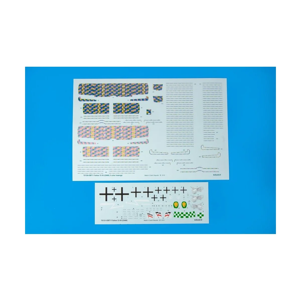 Fokker D.VII (OAW), Profipack, 1/72 - Eduard Plastic Kits 70131 Fokker D.VII (OAW), Profipack, 1/72 - Eduard Plastic Kits 70131