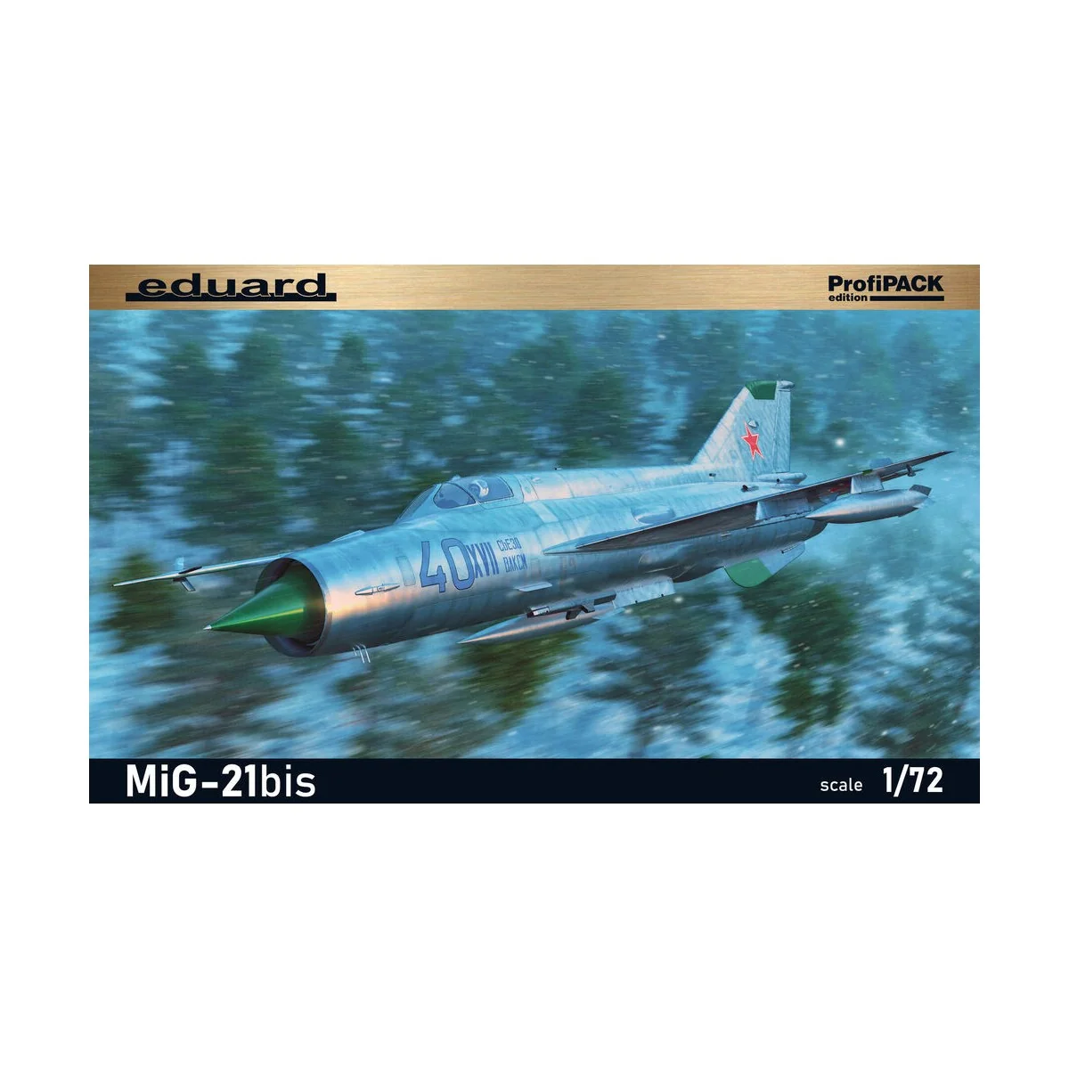 MiG-21bis, 1/72 - Eduard Plastic Kits 70146