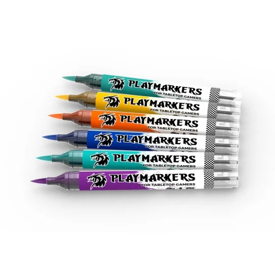 PLAYMARKERS SET - CLOTHES & ORNAMENTS (6 ref.) - AK Interactive AKM103