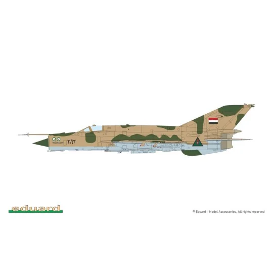 MiG-21bis, 1/72 - Eduard Plastic Kits 70146