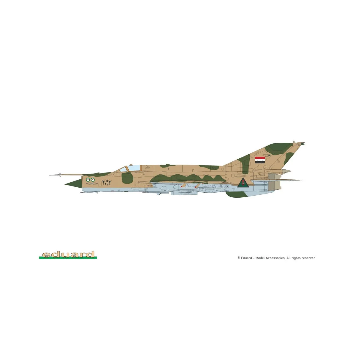 MiG-21bis, 1/72 - Eduard Plastic Kits 70146