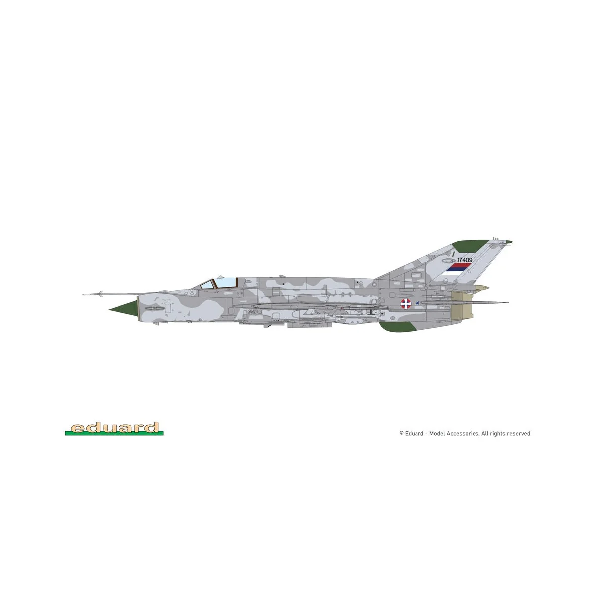MiG-21bis - Eduard Plastic Kits 70146