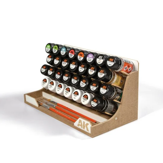 MODULAR ORGANIZER 35ml_Capacity for 30 jars - AK Interactive AKORG35