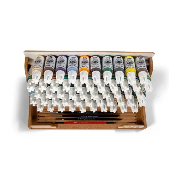 MODULAR ORGANIZER 17ml_Capacity for 52 jars - AK Interactive AKORG17