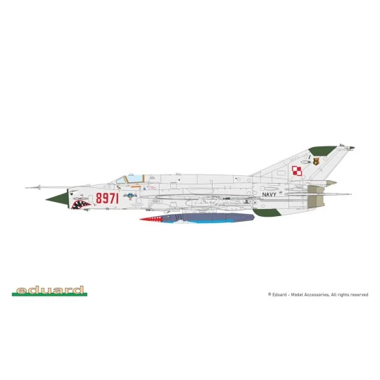 MiG-21bis, 1/72 - Eduard Plastic Kits 70146