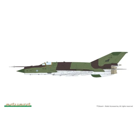 MiG-21bis, 1/72 - Eduard Plastic Kits 70146