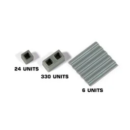 CONCRETE BLOCKS KIT 1/35 Scale, 1/35 - AK Interactive AK35019 2