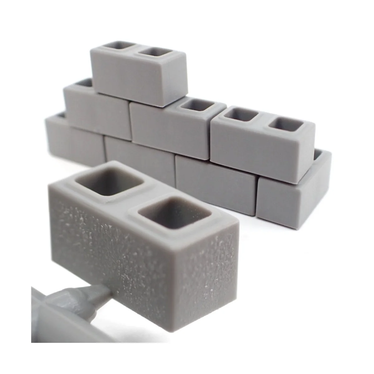 CONCRETE BLOCKS KIT 1/35 Scale, 1/35 - AK Interactive AK35019