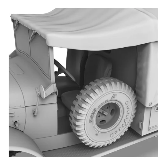 IDF POWER WAGON WM300 w/winch, 1/35 - AK Interactive AK35020