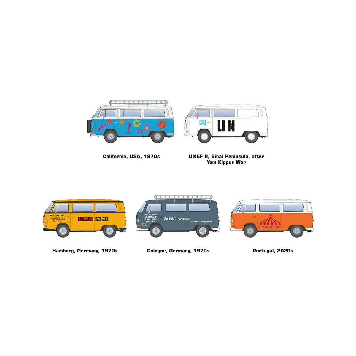 T2 Model 1967 BUS 1/35 scale, 1/35 - AK Interactive AK35022