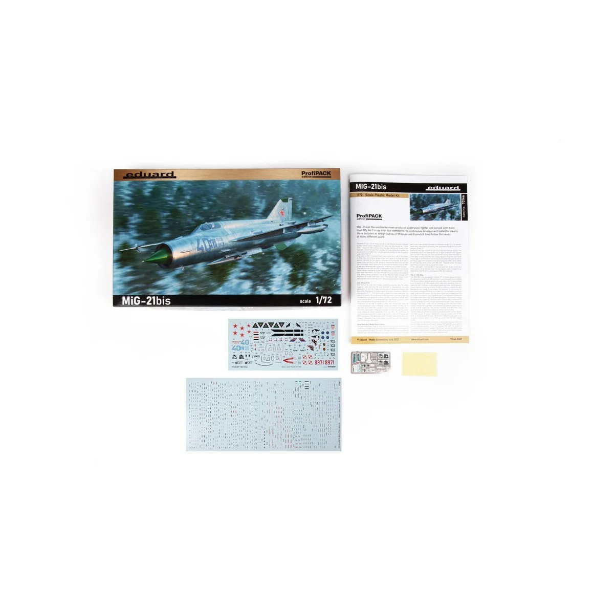MiG-21bis, 1/72 - Eduard Plastic Kits 70146