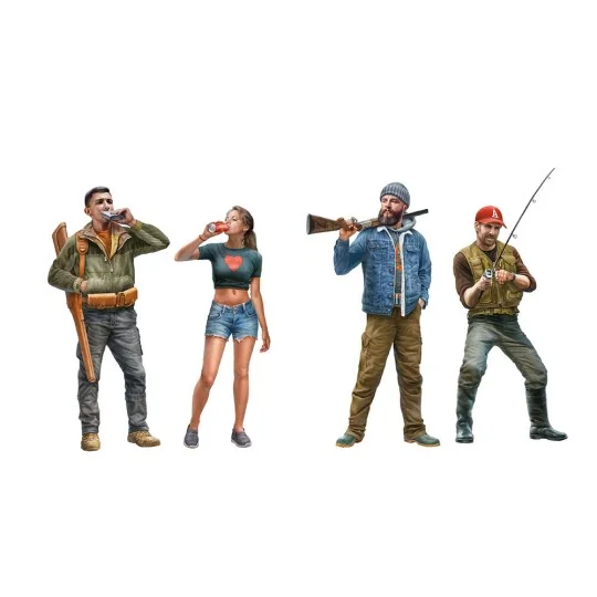 HUNTING & FISHING 1/35 SCALE, 1/35 - AK Interactive AK35026