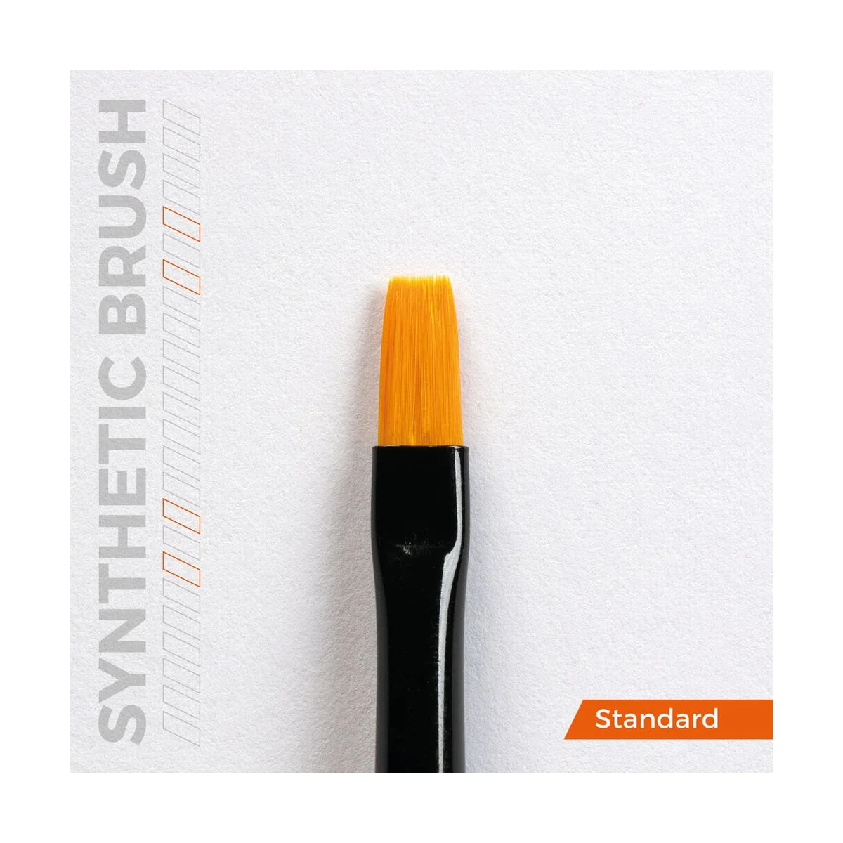 AK SYNTHETIC BRUSH - FLAT 2 - AK Interactive AKB002