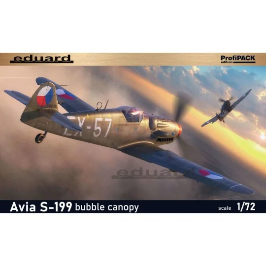 Avia S-199 bubble canopy 1/72 - Eduard Plastic Kits 70151
