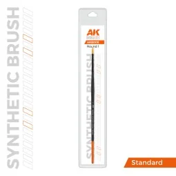 AK SYNTHETIC BRUSH - ROUND 1 - AK Interactive AKB008
