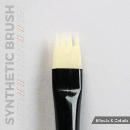 AK SYNTHETIC BRUSH - COMB - AK Interactive AKB011 2