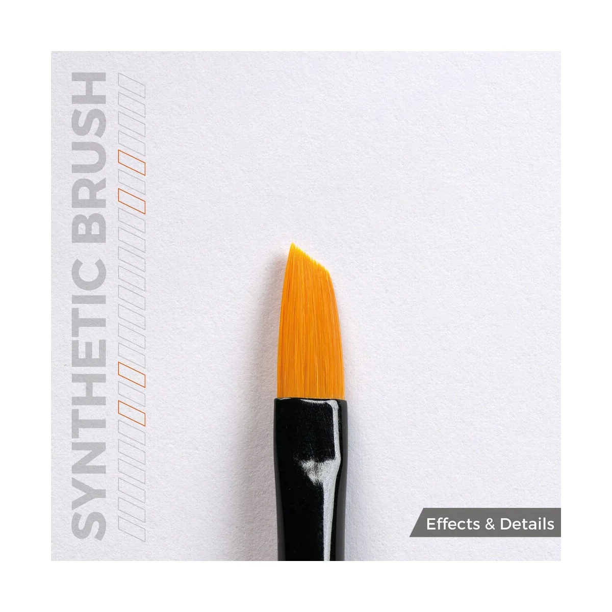 AK SYNTHETIC BRUSH - ANGULAR - AK Interactive AKB010