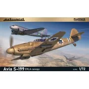 Avia S-199 ERLA canopy Profipack, 1/72 - Eduard Plastic Kits 70152 Avia S-199 ERLA canopy Profipack, 1/72 - Eduard Plastic Kits 70152