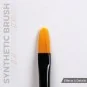 AK SYNTHETIC BRUSH - FILBERT 6 - AK Interactive AKB016