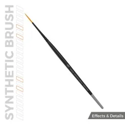 AK SYNTHETIC BRUSH - LINER 17mm - AK Interactive AKB018 2