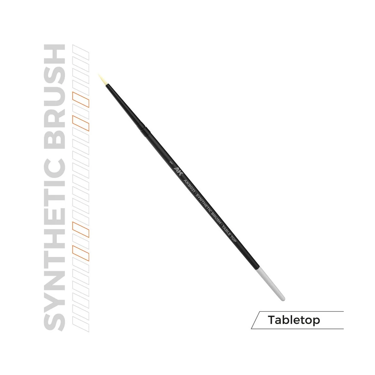 AK SYNTHETIC TABLETOP BRUSH - 1 - AK Interactive AKB021
