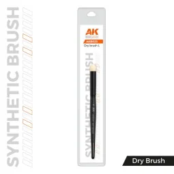 AK SYNTHETIC DRY BRUSH - L - AK Interactive AKB025