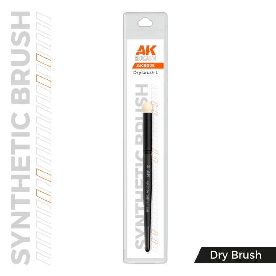 AK SYNTHETIC DRY BRUSH - L - AK Interactive AKB025