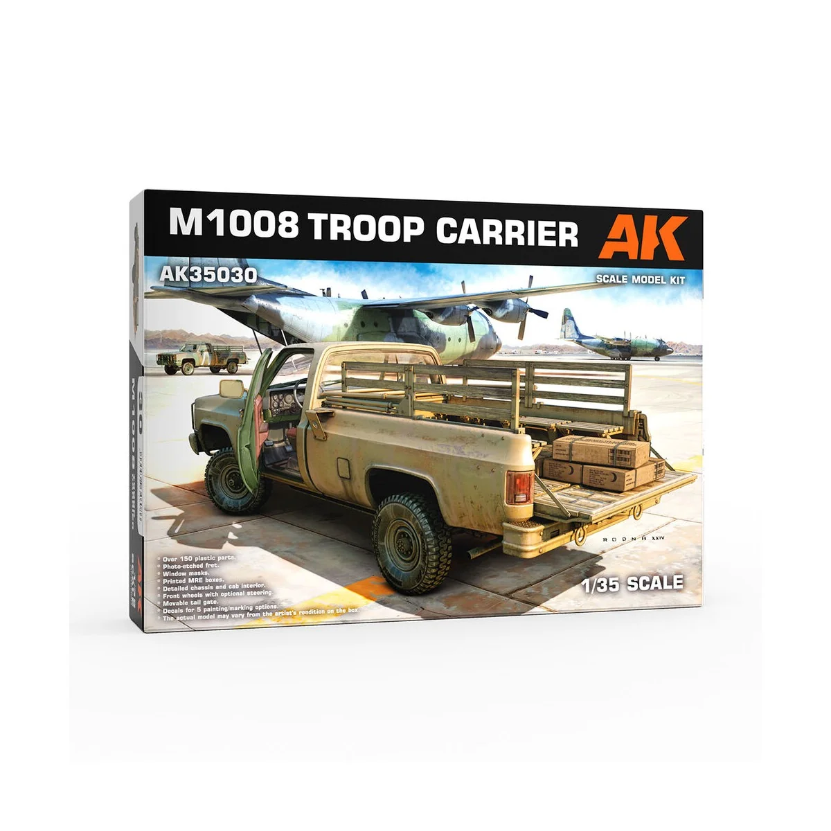 M1008 TROOP CARRIER, 1/35 - AK Interactive AK35030