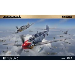 Bf 109G-6 1/72 - Eduard Plastic Kits 70159