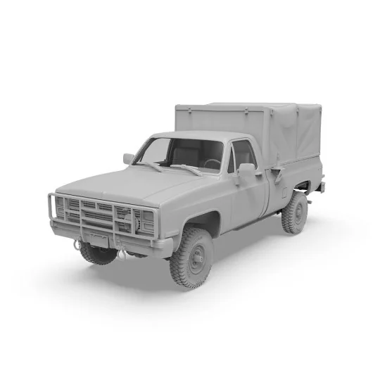 M1008 TROOP CARRIER WITH TARP, 1/35 - AK Interactive AK35031
