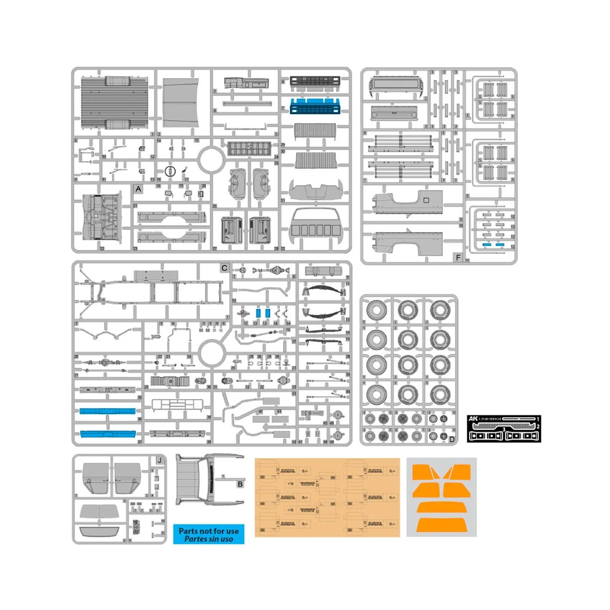 M1008 TROOP CARRIER, 1/35 - AK Interactive AK35030
