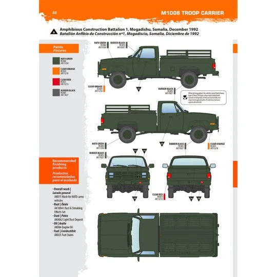 M1008 TROOP CARRIER, 1/35 - AK Interactive AK35030