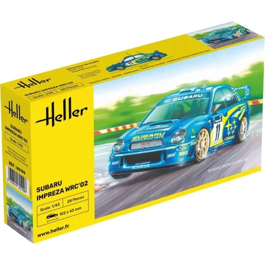 Impreza WRC'02, 1/43 - Heller 80199