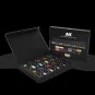 DELUXE EDITION BOX FULL RANGE ARTIST DENSE ACRYLIC COLOR - AK Inter...